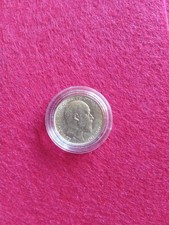 22ct Full Gold Soverign.Dated 1902 Edward V11 to obverse E/Fine condition. Item4