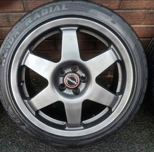 5x100 speedline st2 wheels - 17,