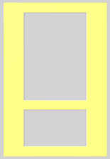 12x8 inch Size Display Mount