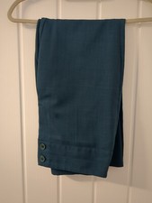 Florence Roby Tunic Beauty Therapy College Uniform Trousers Size 12- TEAL