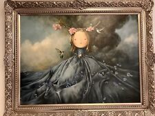 Sara by Shazia Signed & Framed Giclée Print