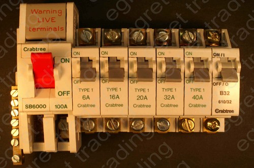 Crabtree sb6000 mcb type - crabtree,