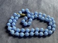 26" Vintage Czech necklace