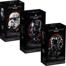 Star Wars TIE Fighter Pilot Helmet Building Blocks Stormtrooper Darth Vader UK