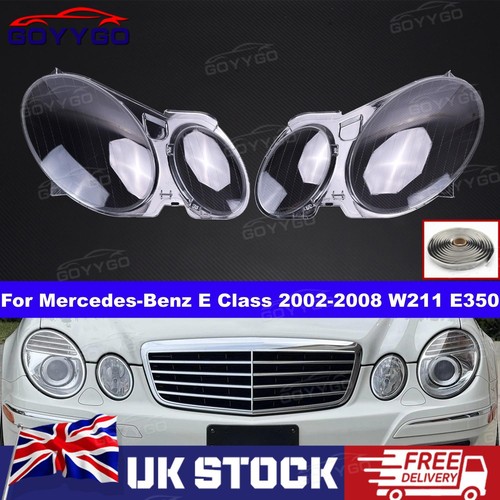 Pair headlight lens - pair,