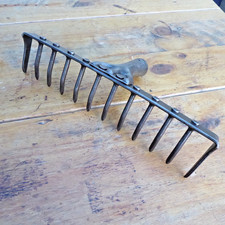 Vintage Rake Head, Garden
