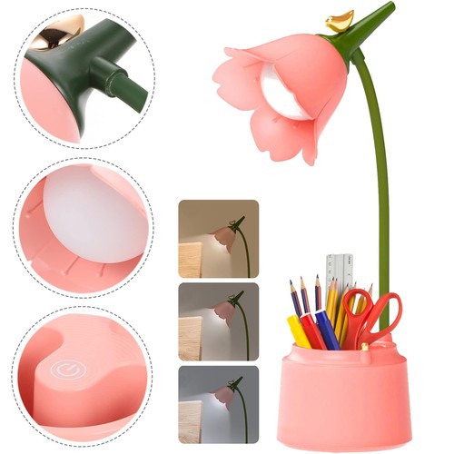 Pink desk lamp - pink,