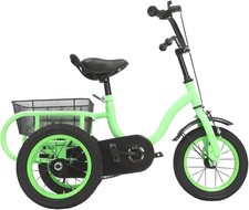 12 Inch 3 Wheels Tricycle Kids Bicycles for Boys/Girls Single Speed Tricycle
