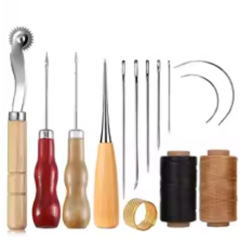Leather sewing kit hand - sewing,