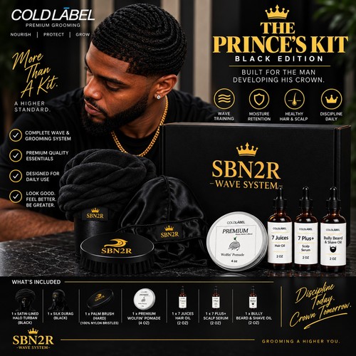 Sbn2r princes wave kit black - |,