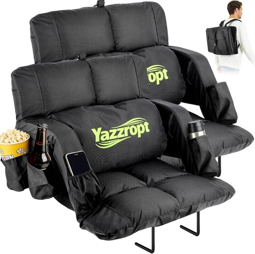 Wide stadium seat - stadium, back