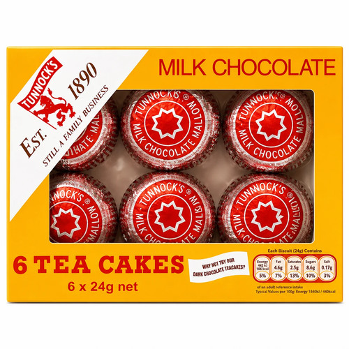 Tunnock milk chocolate tea - tunnock's,