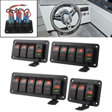 LED Rocker Switch Toggle Panel