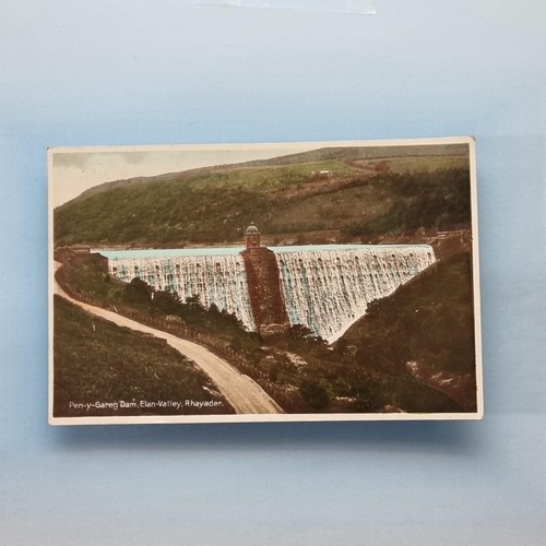 Rhayader powys postcard 1932 - powys,