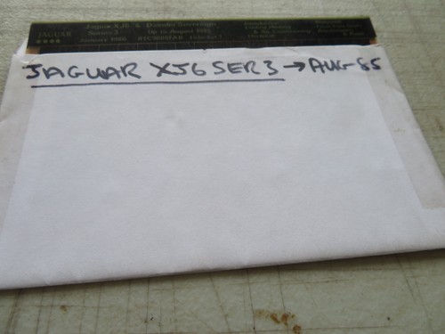 Jaguar xj6 series parts - series,