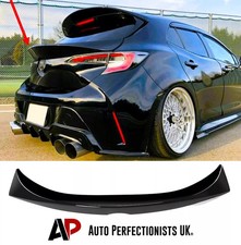 Toyota Corolla E210 E21 Gloss Black Rear Mid Wing Boot Spoiler Hatchback 2018+