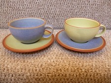 2 X DENBY JUICE  PATTERN TEA