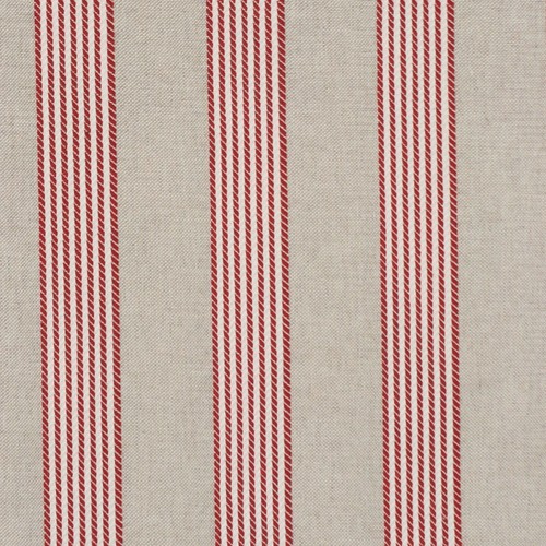 Worthing stripe fabric red - worthing,