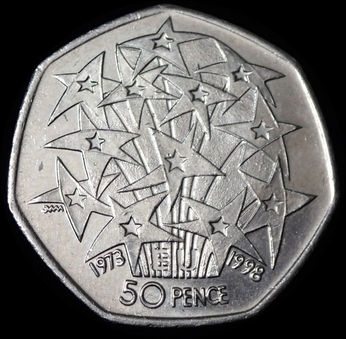 Pence 1998 elizabeth ii - 50,