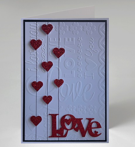 Handmade valentine day - valentine's, card