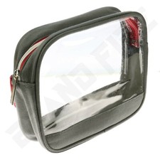 Clear Transparent Compact Wash Bag Toiletry Cosmetics Case Travel Pouch Makeup