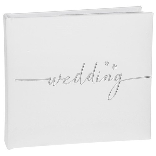 Wedding day white photo album - day,