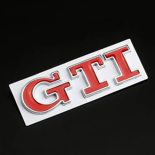 Gti metal badge emblem - metal,
