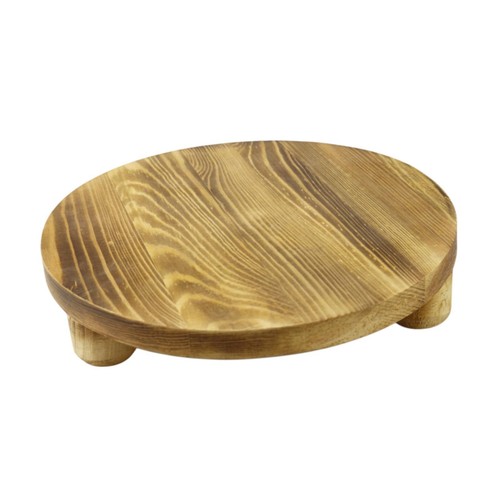 Wooden plant stand flowerpot - wooden,