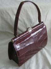 Vintage style chestnut  brown