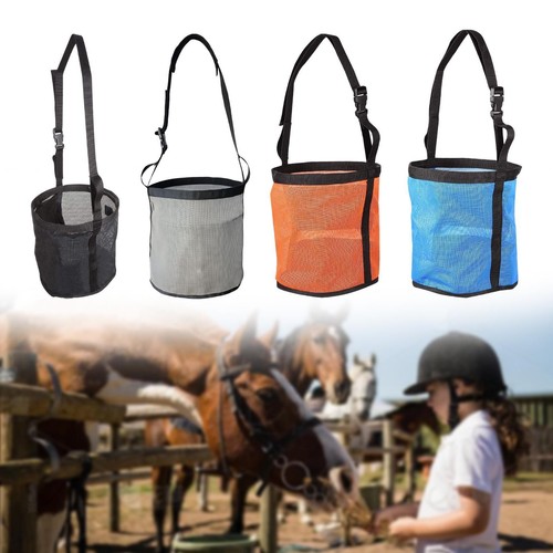 Horse feed bag - horse, hay