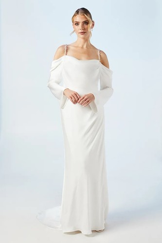 Drape cold shoulder - drape,