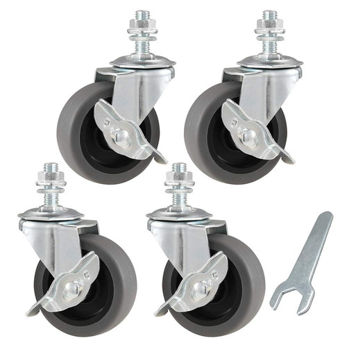 4pcs caster wheels locking - 4pcs,