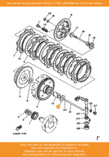 YAMAHA Washer, Plate