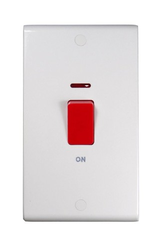 Deta s1301p double pole switch - double,