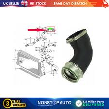 TURBO INTERCOOLER HOSE PIPE FOR AUDI A3 SEAT ALTEA LEON TOLEDO III  3C0145838D