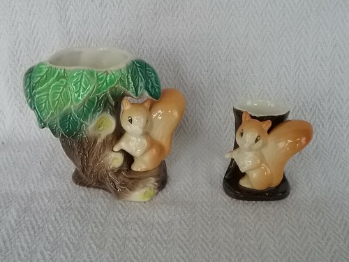 Pair hornsea fauna - pair, squirrel
