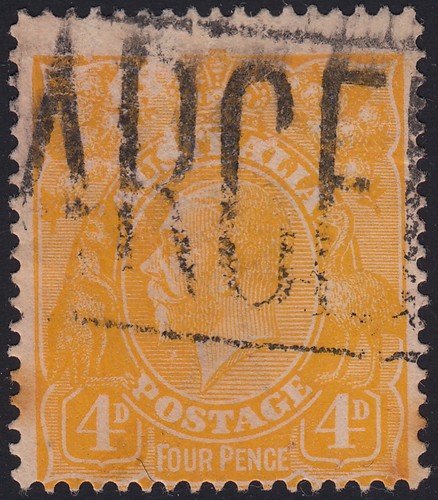 Australia kgv orange - australia,