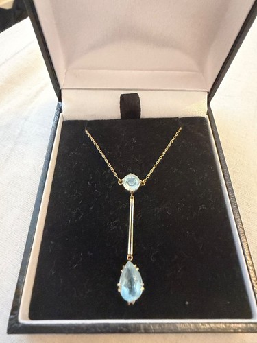 Edwardian 15ct gold - , necklace
