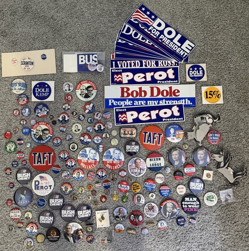 Presidential pins campaign - pins,