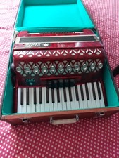 Stella accordion 48 bass with case