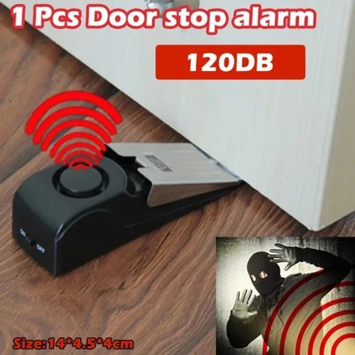 Door stop alarm wireless - alarm,