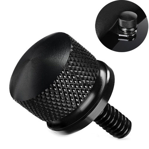 Black rear fender seat - rear,