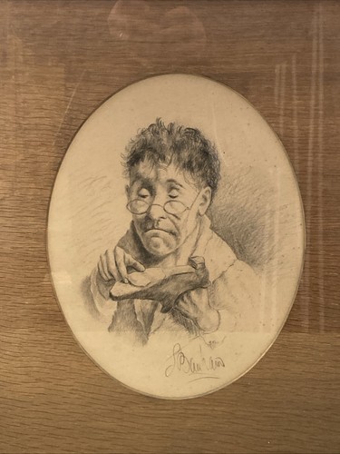 Antique portrait cobbler - antique, a
