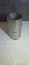 3" 76mm Stainless Steel Exhaust Pipe Joiner Clamp On Connector Sleeve Repair UK