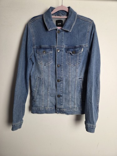 Asos mens denim jacket - denim,
