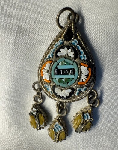 Roma vintage micromosaic - roma,
