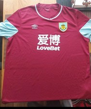 Burnley Football Shirt Home