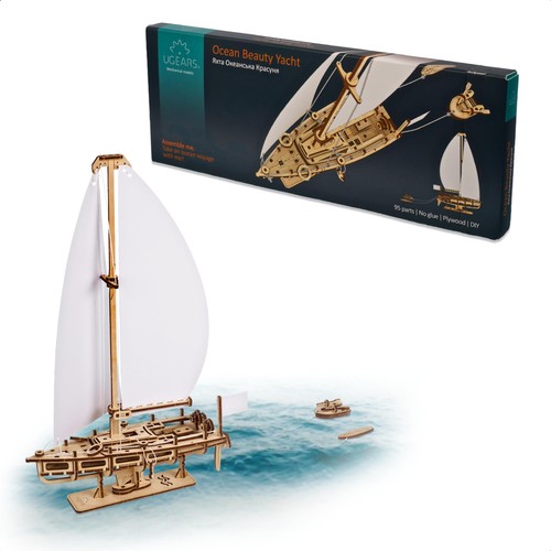 Ugears ocean beauty yacht - ugears,