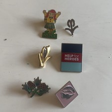 Mixed Charity Pin badges NSPCC