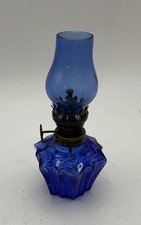 Vtg Cobalt Blue Glass